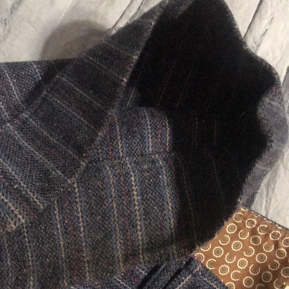 Vintage Free People Blue Twill Flare leg Pants - Picture 7 of 13